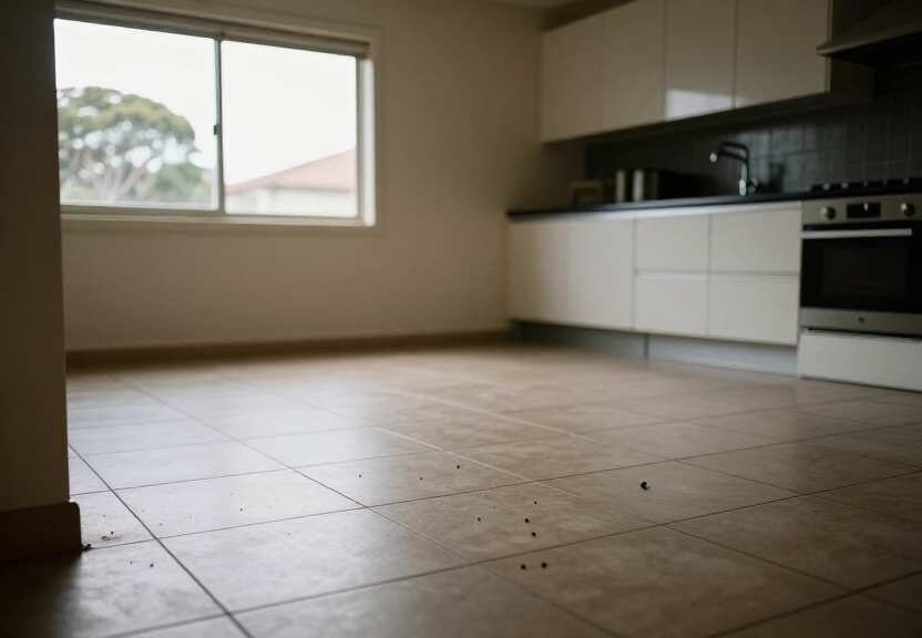 Cockroach-free kitchen in Abbotsbury after treatment