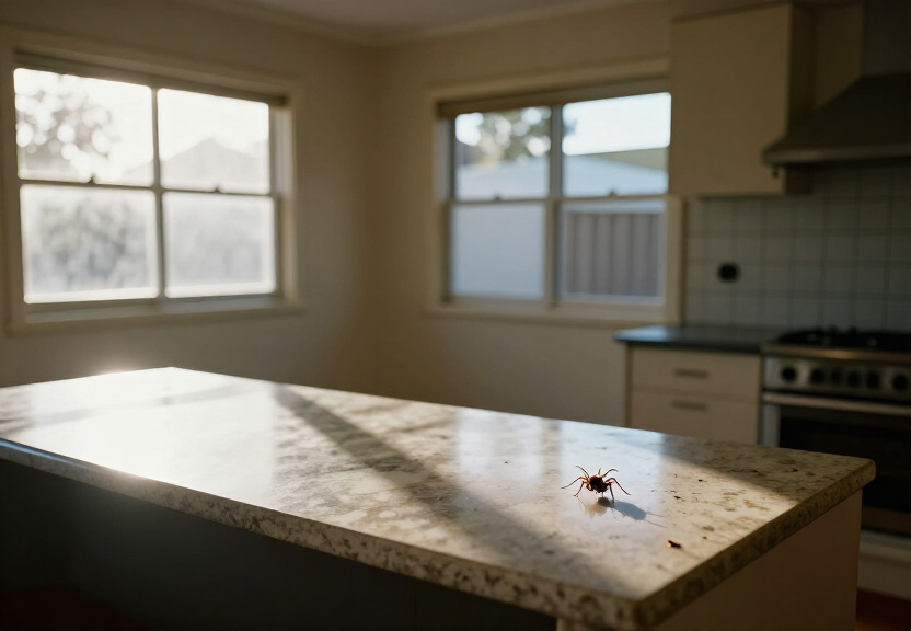 Termite damage in an Abbotsbury home before treatment